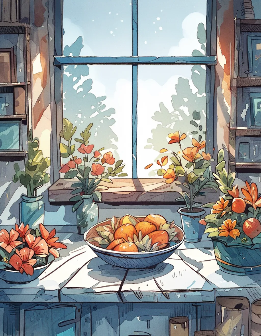 Watercolor Sketch example 2